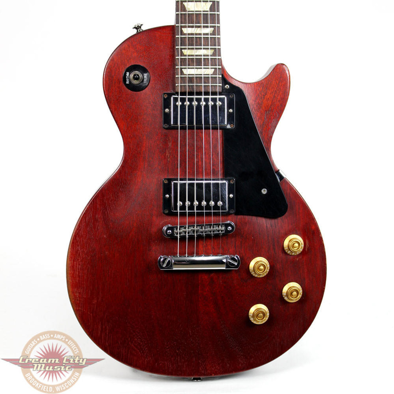 2006 Gibson Les Paul Studio Electric Guitar Faded Cherry Finish