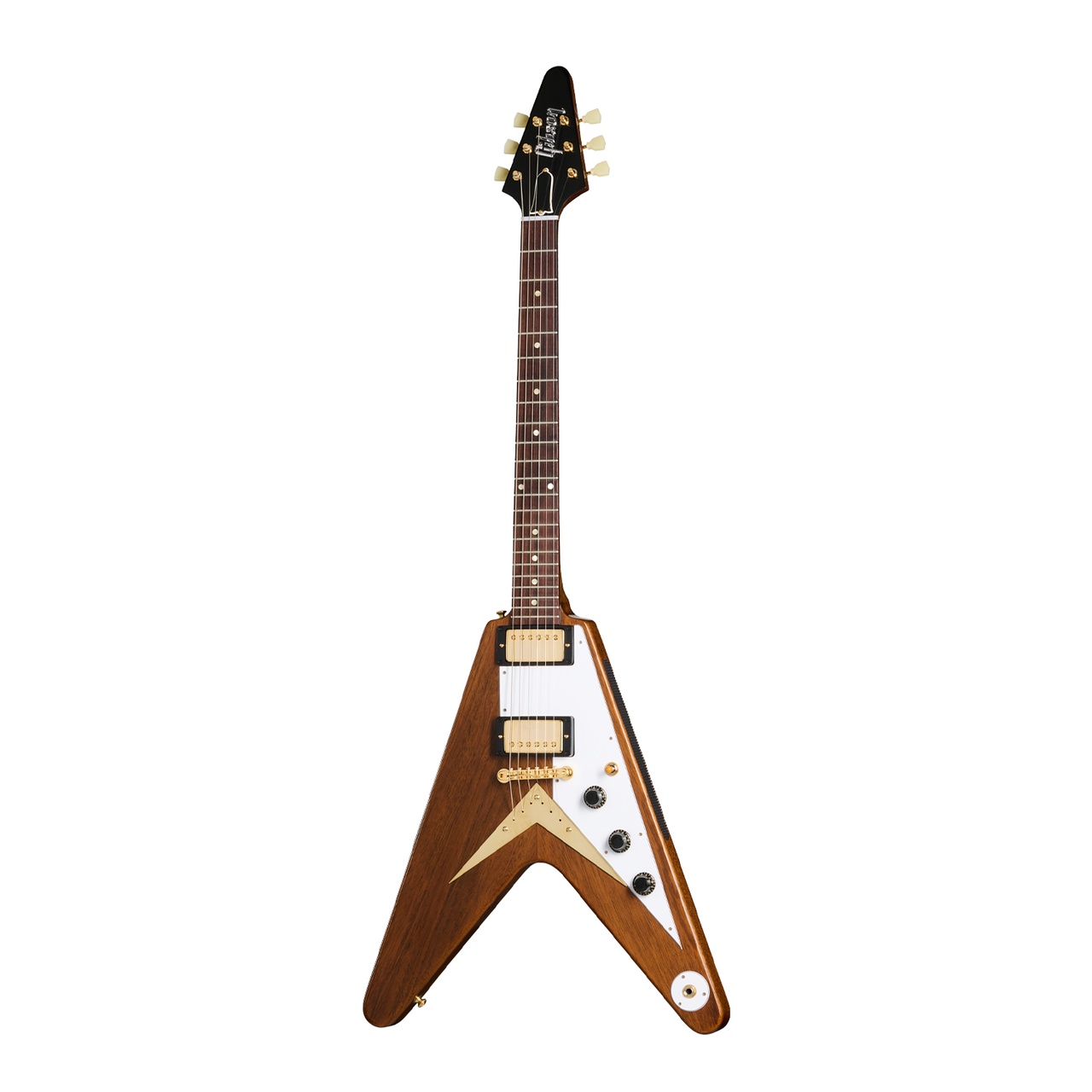 Gibson Custom 1958 Mahogany Flying V Reissue - Antique Natural