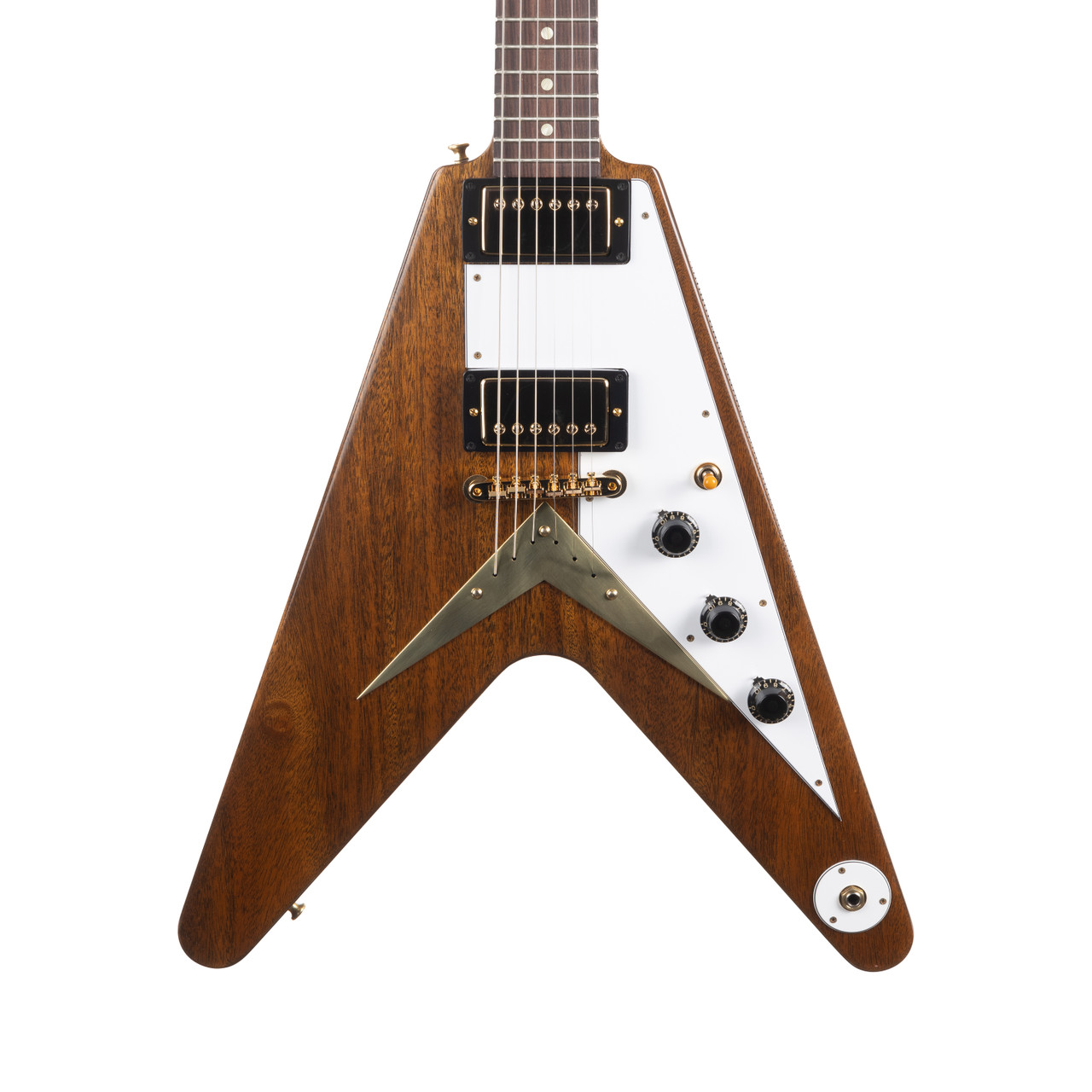 Gibson Custom 1958 Mahogany Flying V Reissue - Antique Natural