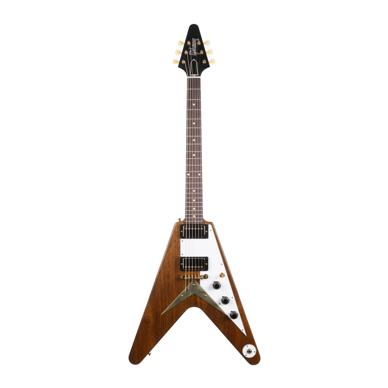 Gibson Custom 1958 Mahogany Flying V Reissue - Antique Natural