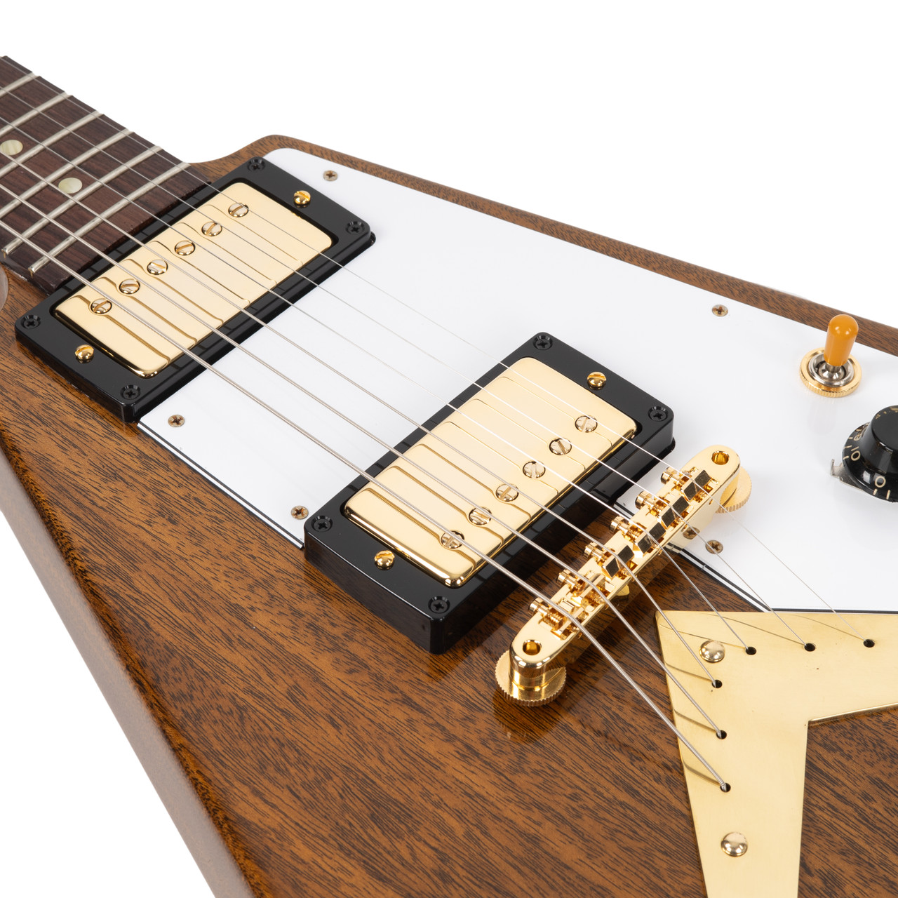 Gibson Custom 1958 Mahogany Flying V Reissue - Antique Natural