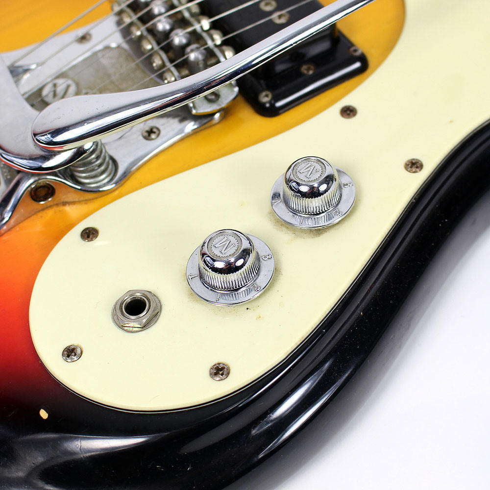 Vintage 1966 Mosrite The Ventures Model Electric Guitar Sunburst