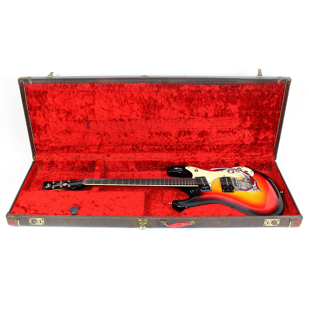 Vintage 1966 Mosrite The Ventures Model Electric Guitar Sunburst