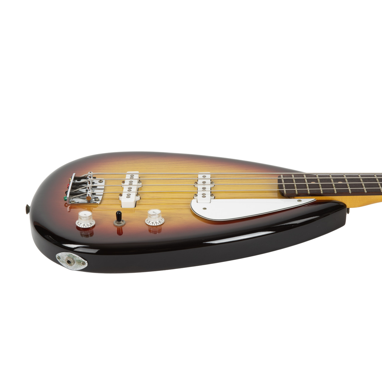 Used Phantom Guitar Works Teardrop Bass Sunburst 2000 | Cream City