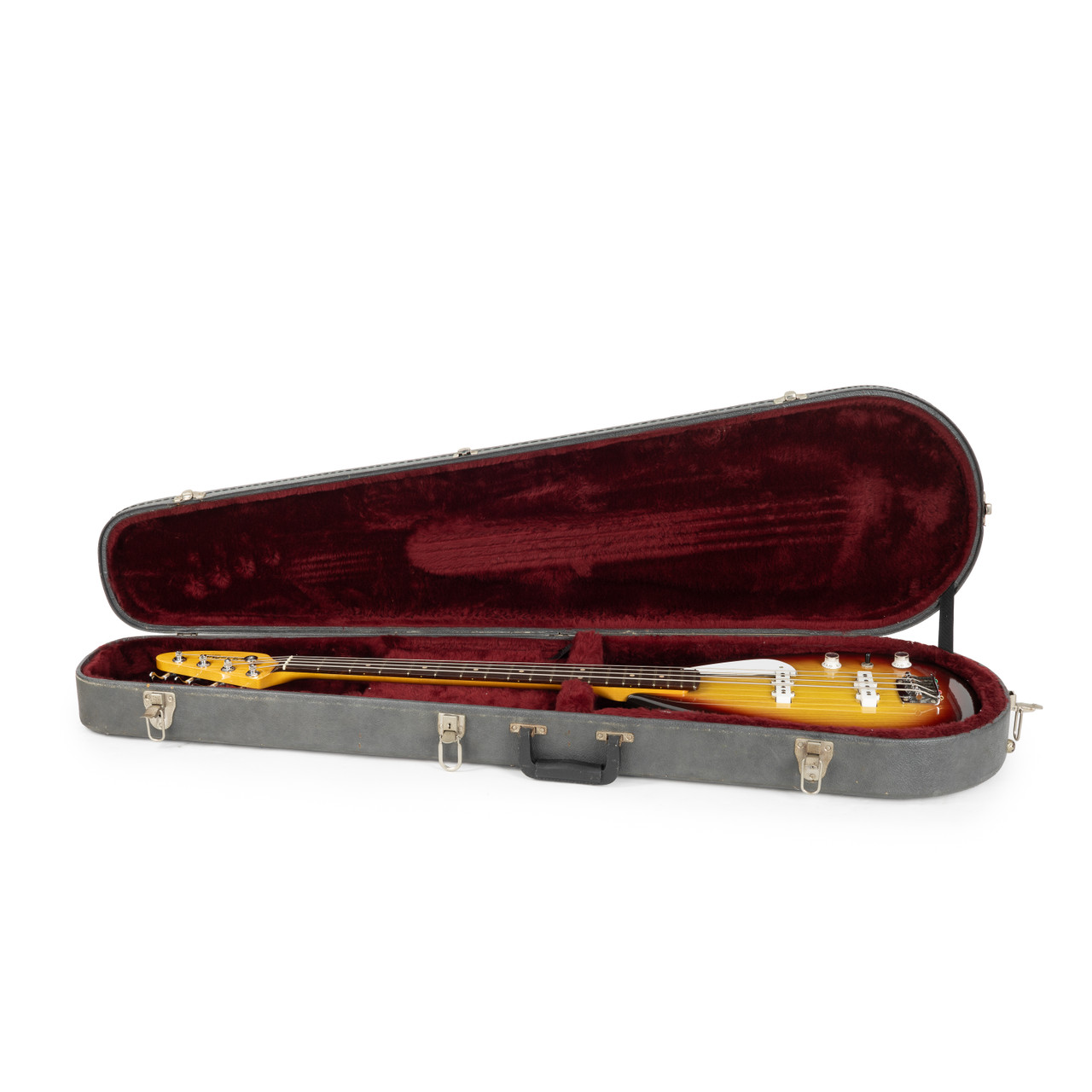 Used Phantom Guitar Works Teardrop Bass Sunburst 2000 | Cream City