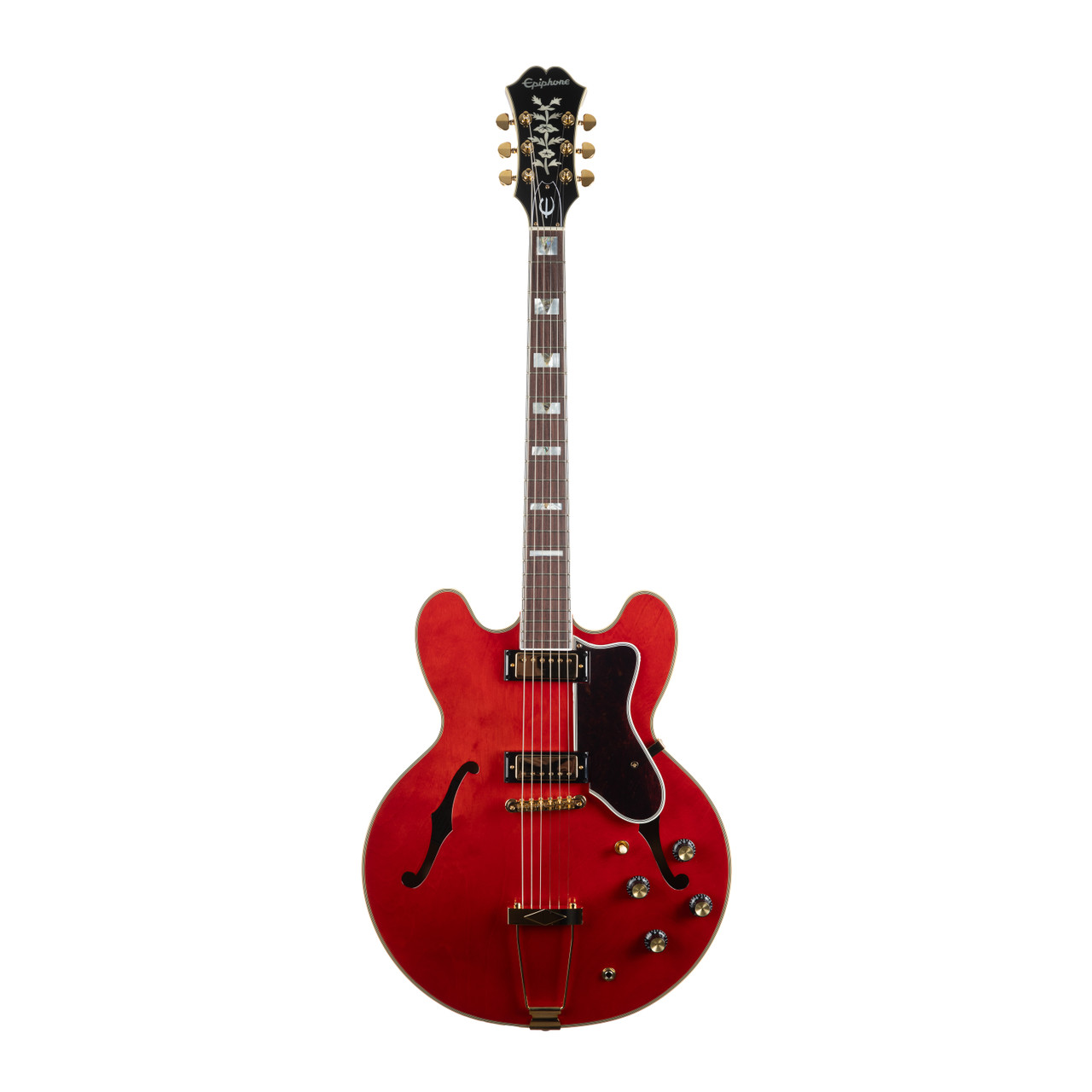 Epiphone Masterbilt Gem Archer Sheraton - Cherry Red | Cream City