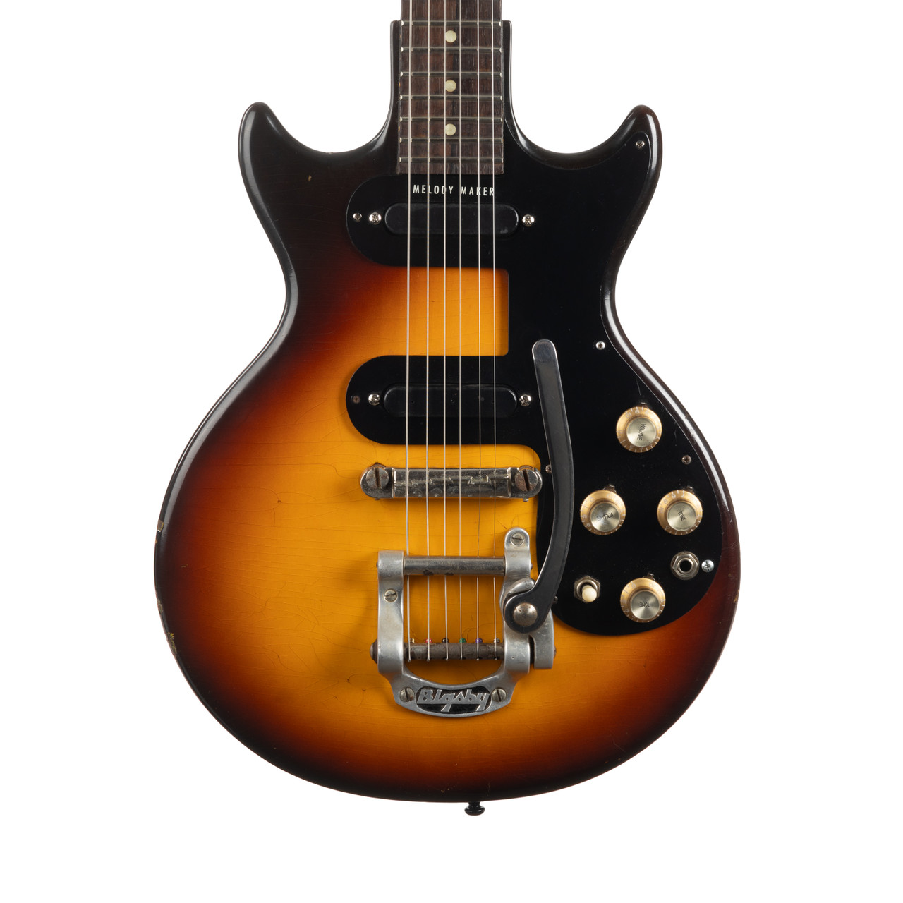 Vintage Gibson Melody Maker D Sunburst 1963 - Cream City Music