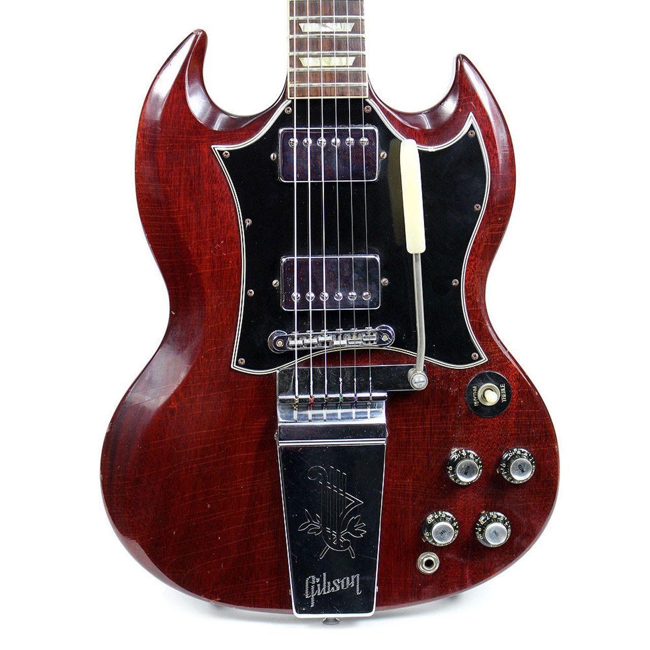 Vintage 1967 Gibson SG Standard Electric Guitar Cherry Finish