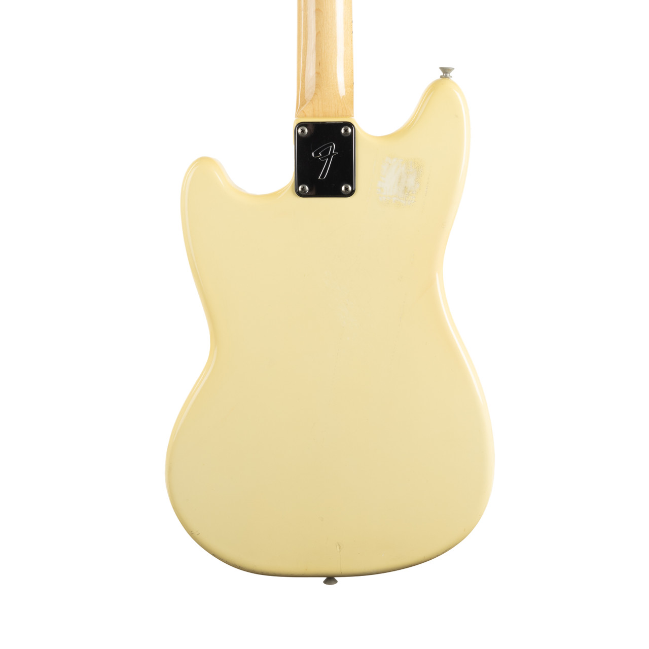 Vintage Fender Musicmaster Olympic White 1977 | Cream City Music