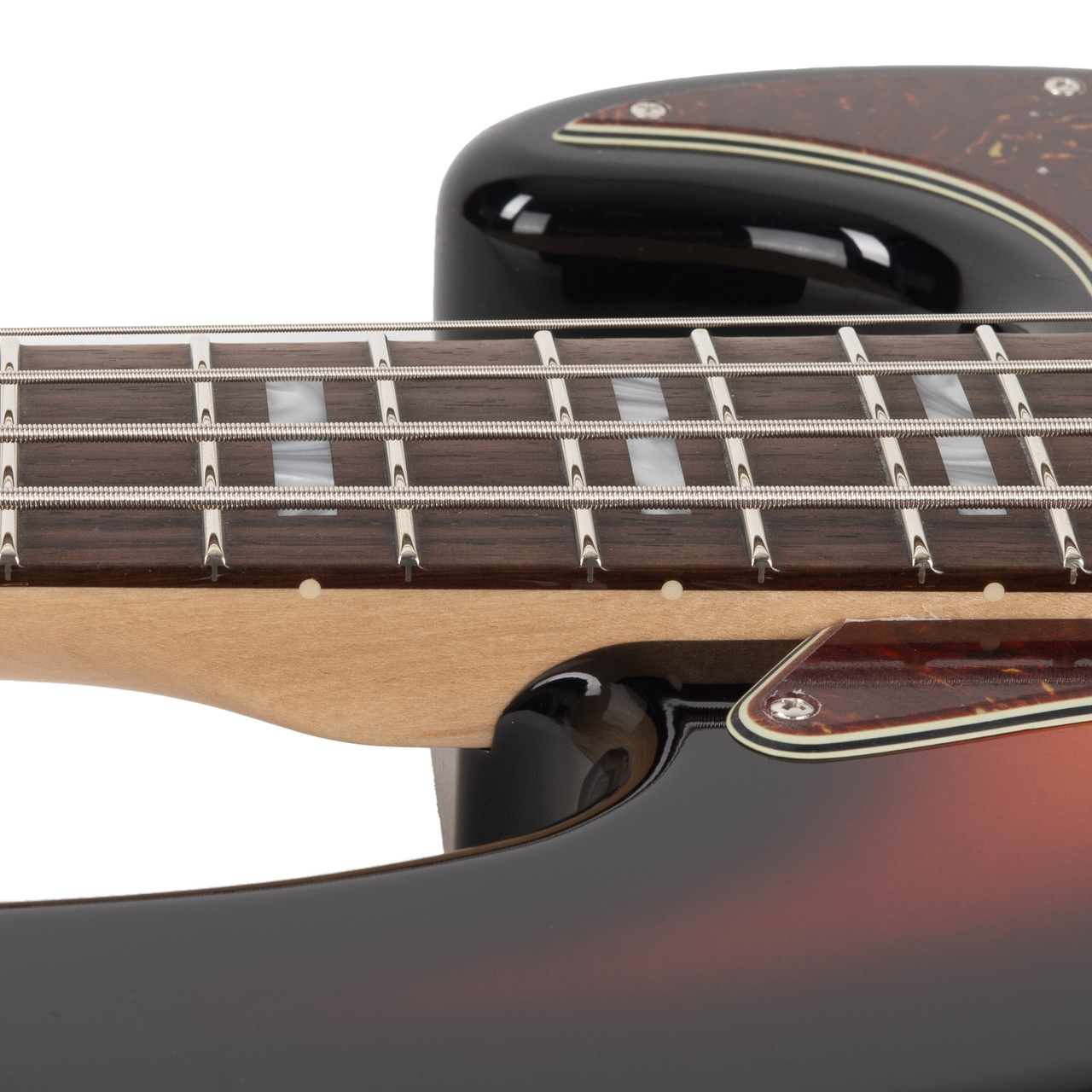 Fender Custom Shop 1966 Jazz Bass NOS - 3 Tone Sunburst | Cream