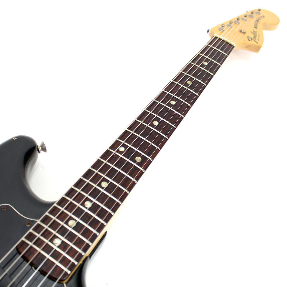 Vintage 1978 Fender Musicmaster Electric Guitar in Black Finish