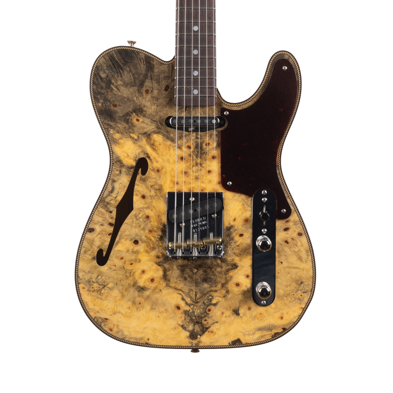 Fender Custom Shop Artisan Buckeye Double Esquire NOS - Aged