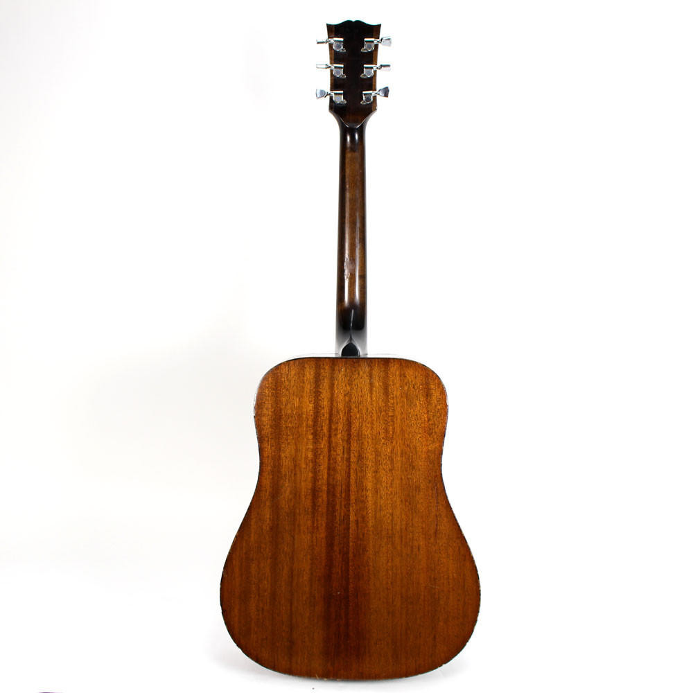 Vintage 1975 Gibson J-50 Deluxe Acoustic Guitar in Natural Finish