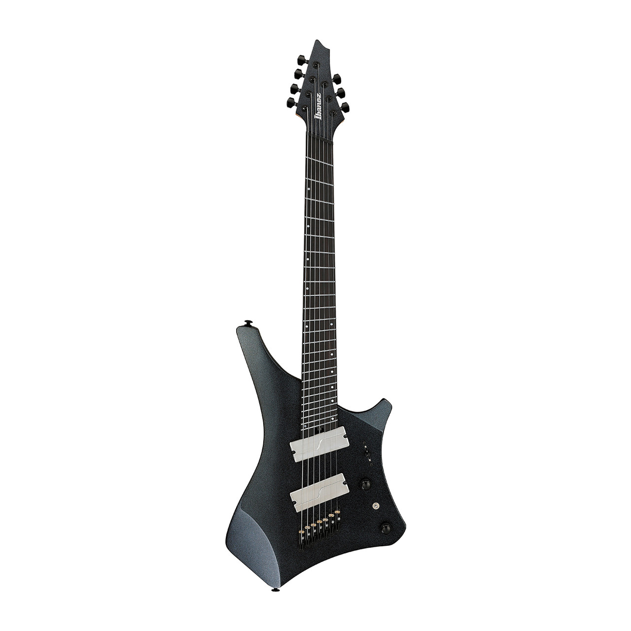 Ibanez Alpha A527 Multi-Scale 7-String - Iron Pewter | Cream City