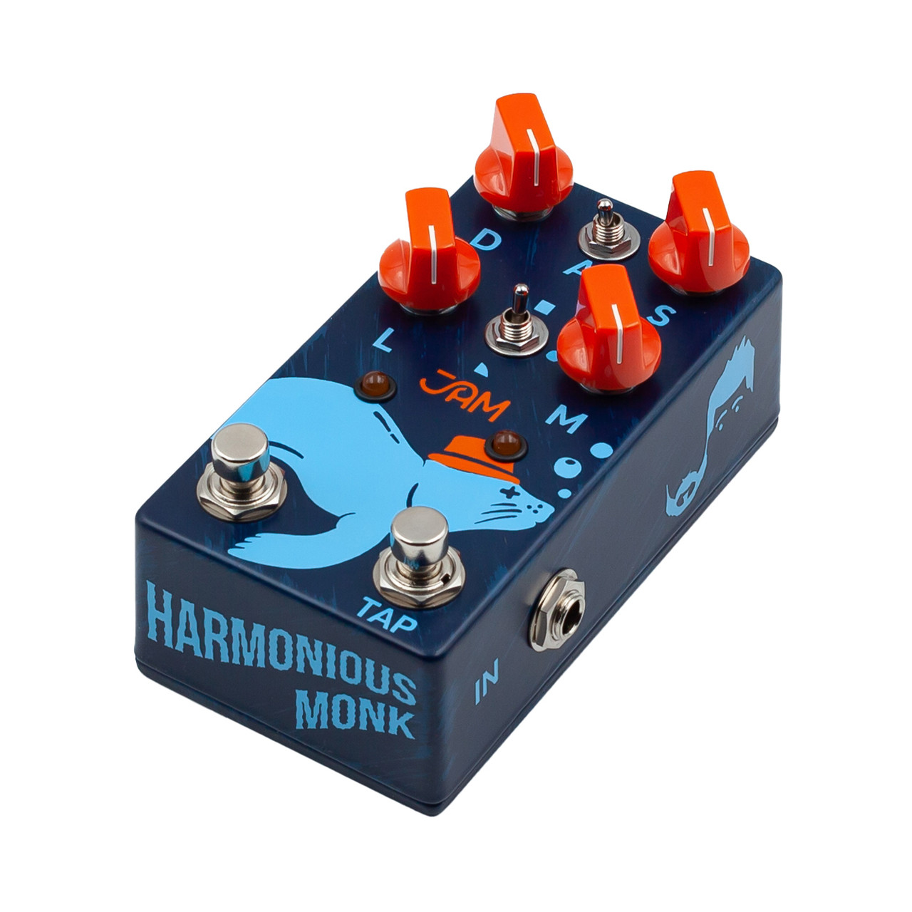 JAM Pedals Harmonious Monk mk.2 トレモロペダル Jam Pedals Harmonious Monk Mk2 Tremolo Pedal | Cream City Music