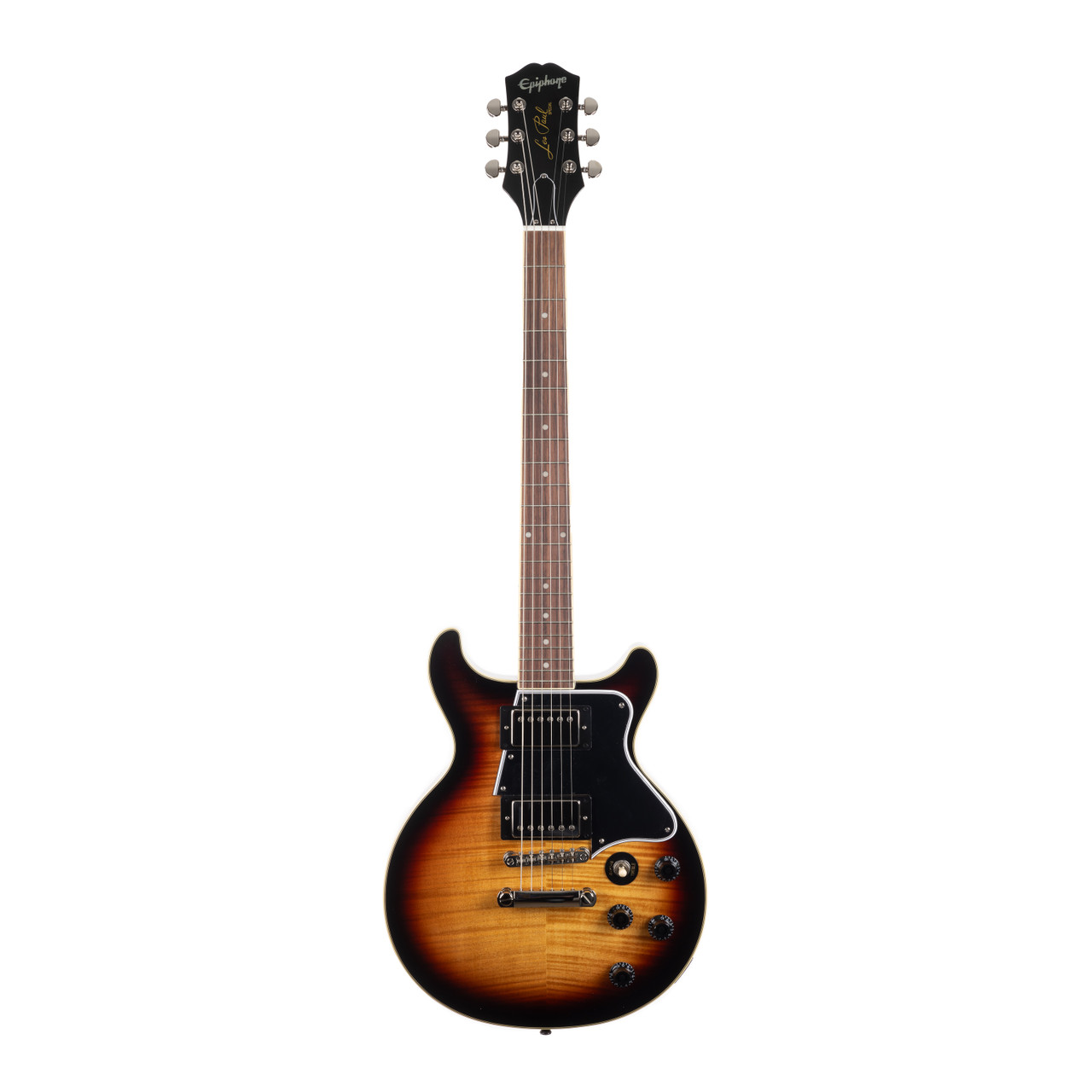 Epiphone Les Paul Special Double Cut Figured - Bourbon Burst