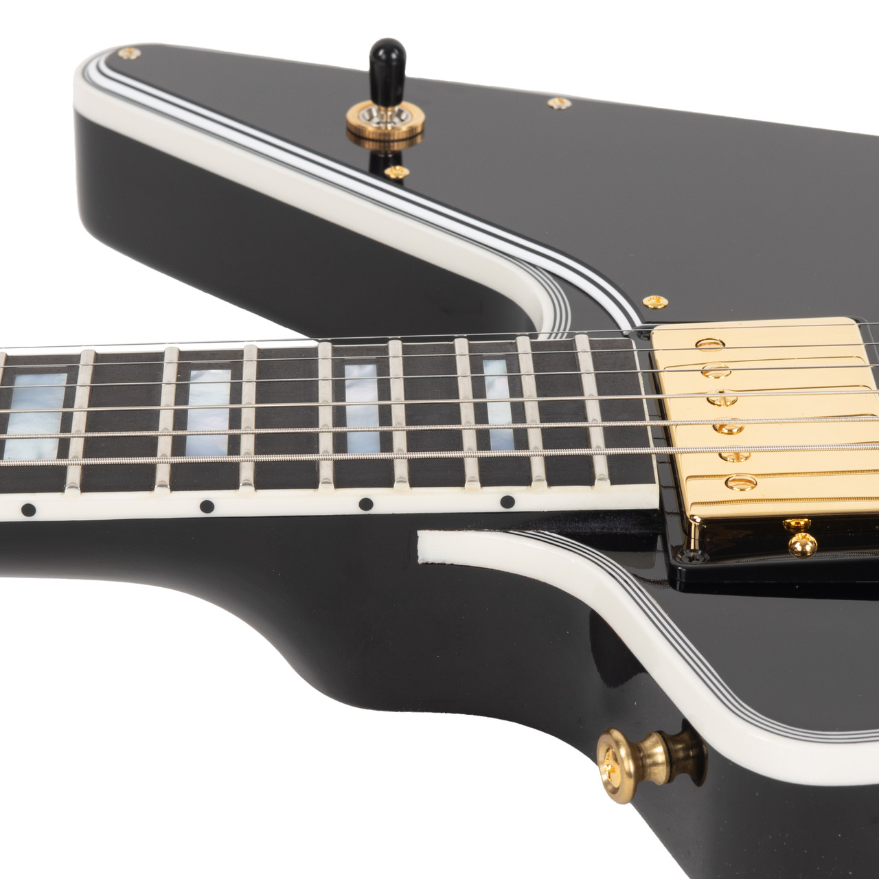 Used Gibson Custom Explorer Custom Ebony 2024 | Cream City Music