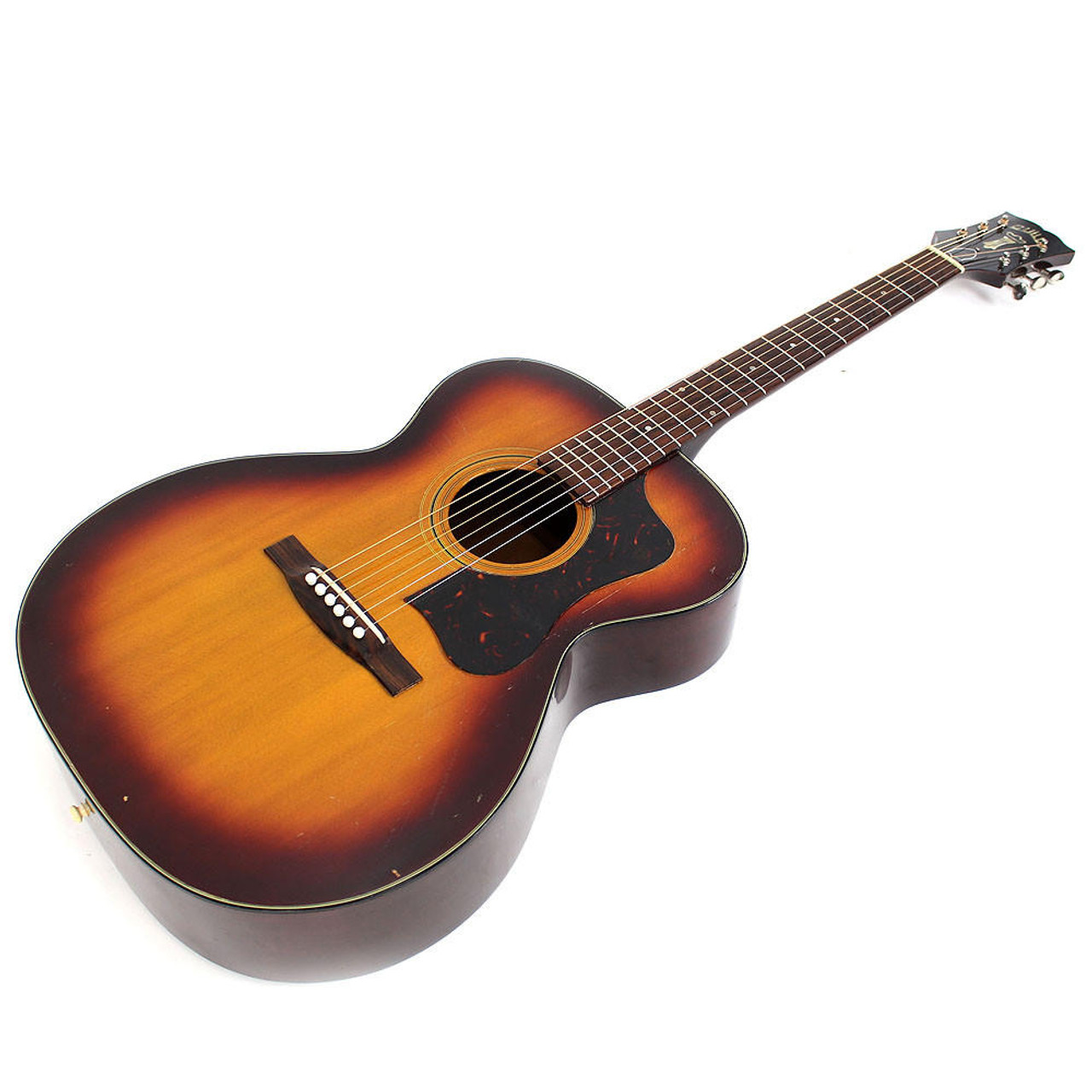 Vintage 1963 Guild F-30 Aragon Sunburst Finish | Cream City