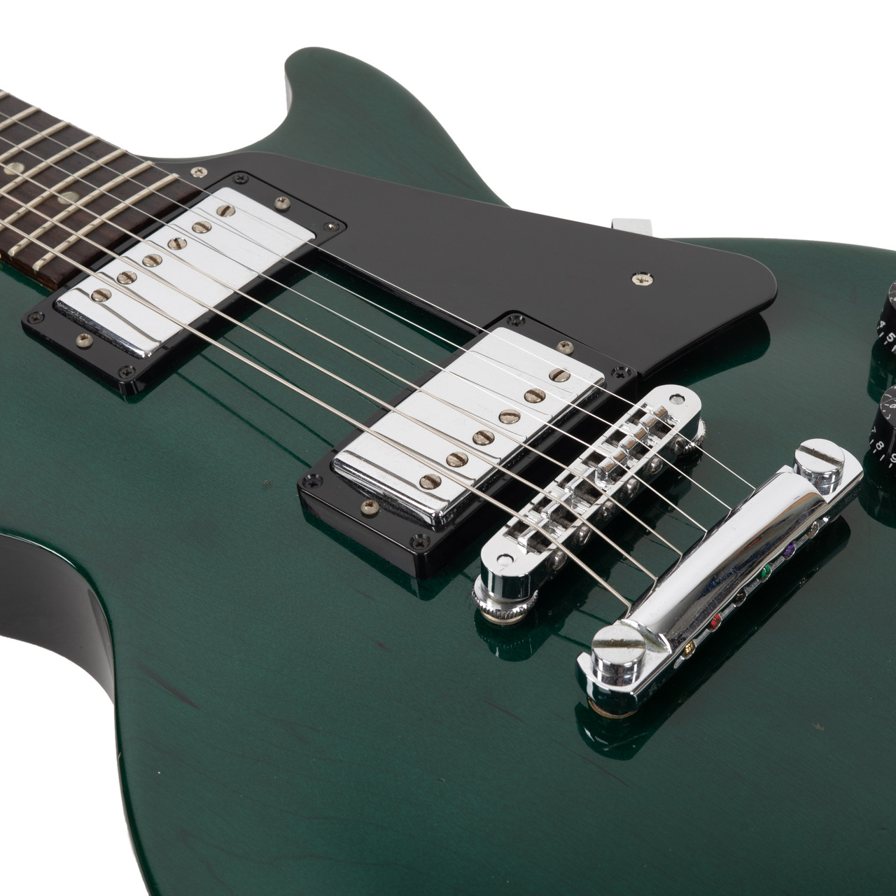 Used Gibson Les Paul Studio Emerald 1998 - Cream City Music