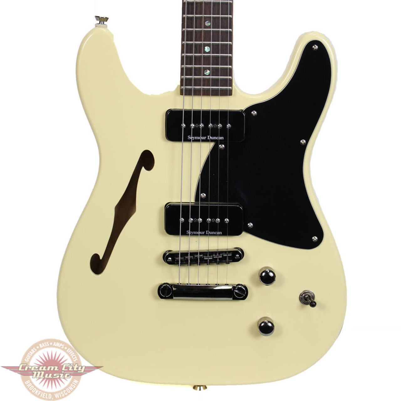 2004 Fender TC-90 Semi Hollow Body Thinline Electric Guitar