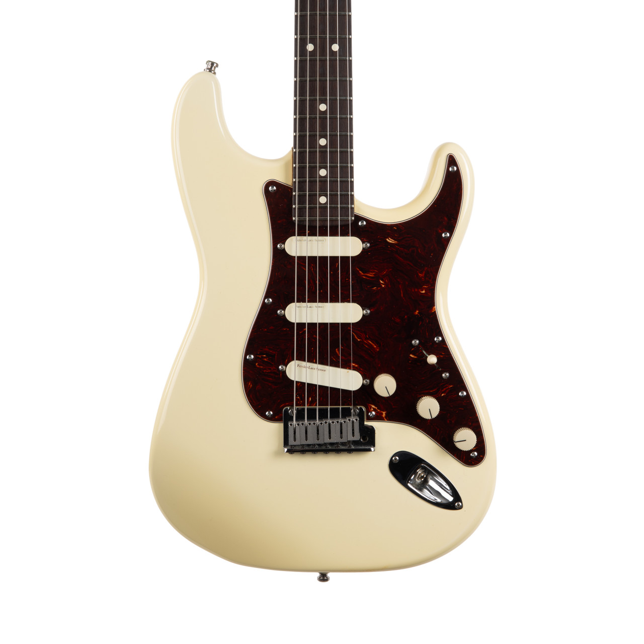 Used Fender American Standard Stratocaster Olympic White 1997