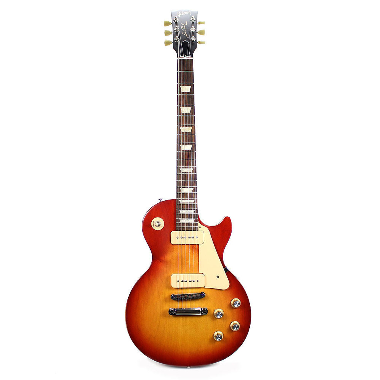 2011 Gibson Les Paul Studio '60s Tribute Electric Guitar Worn Cherry Burst