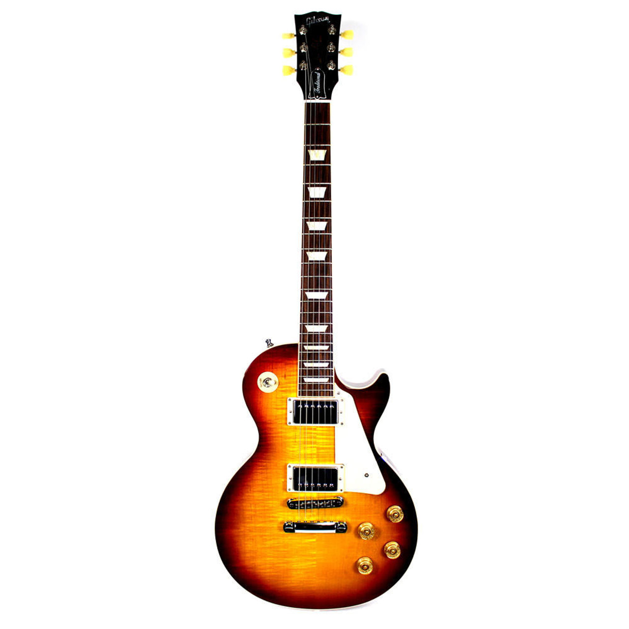 2012 Gibson Les Paul Traditional Plus Electric Guitar in Ice Tea Burst  Finish