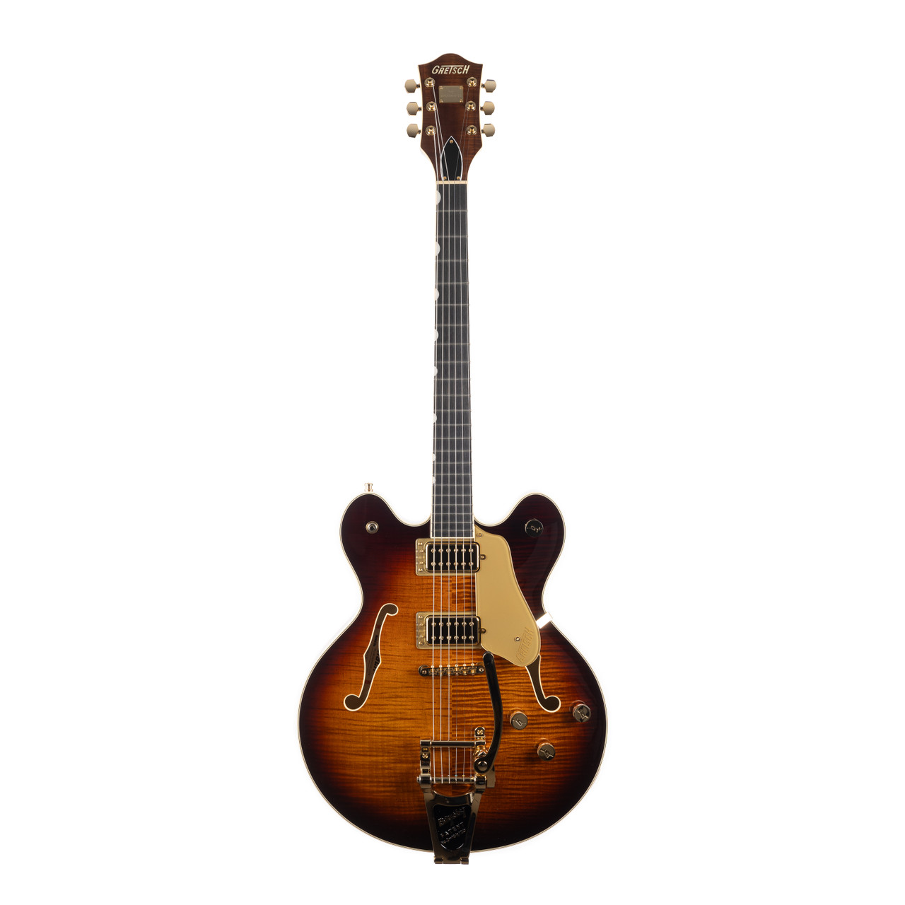 Gretsch Broadkaster LX Figured Center Block with Bigsby - Havana