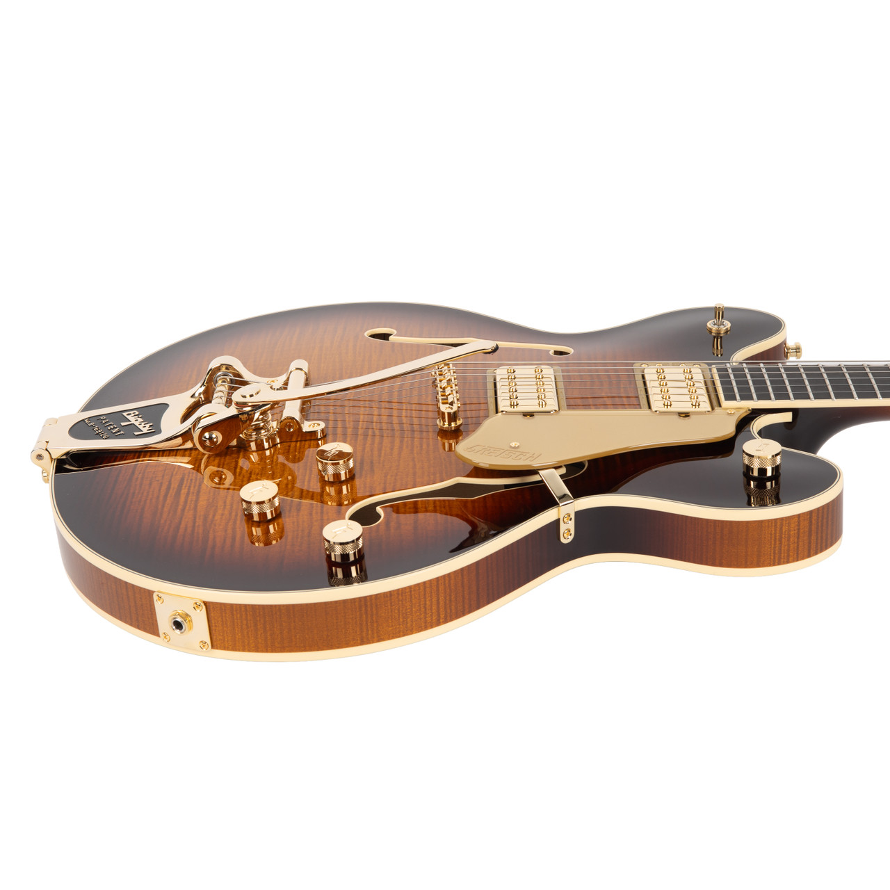 Gretsch Broadkaster LX Figured Center Block with Bigsby - Havana