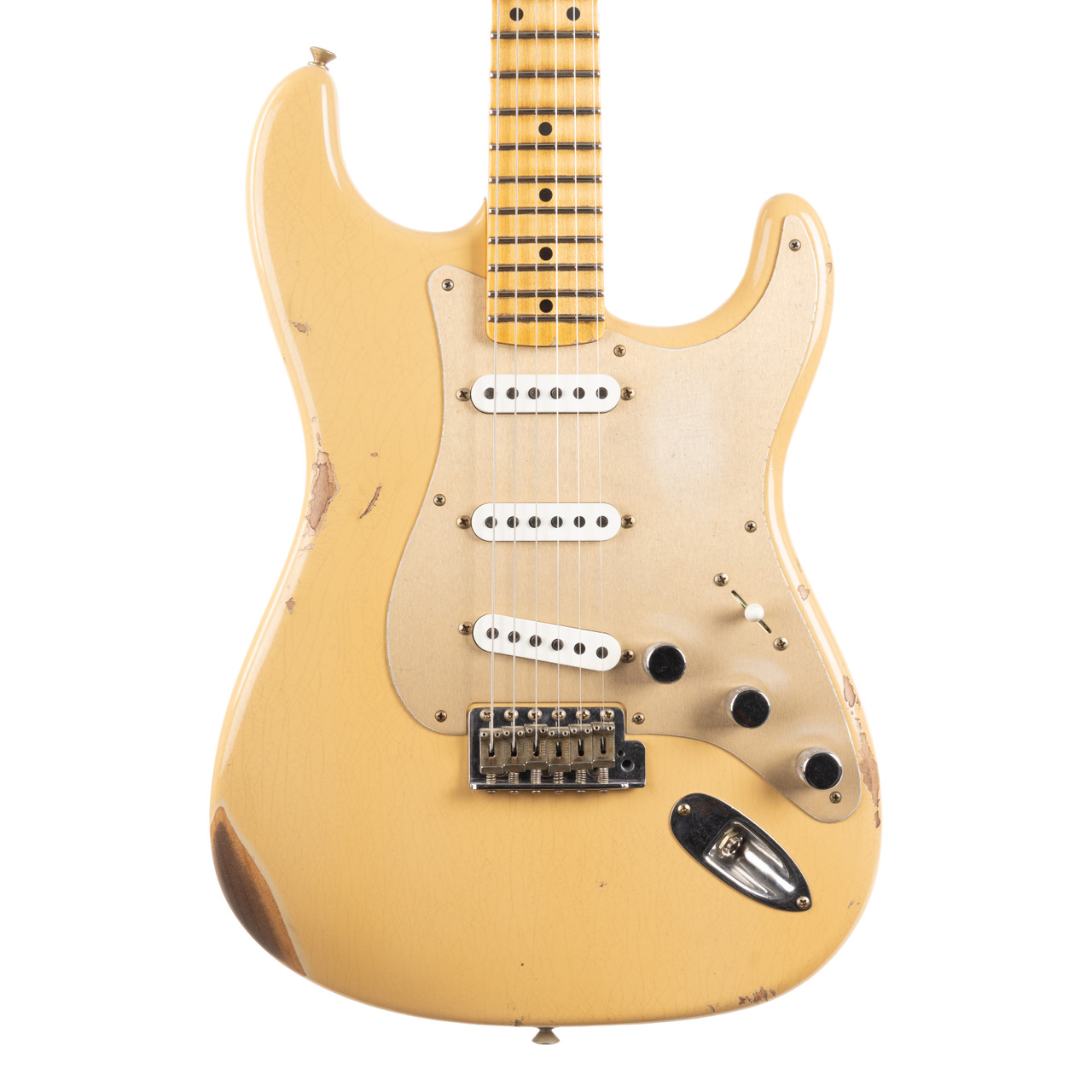 【美品】Fender Custom Shop 50 Stratocaster 1997年製 / Sunburst / バーズアイネック / フェンダー カスタムショップ ストラト 1997