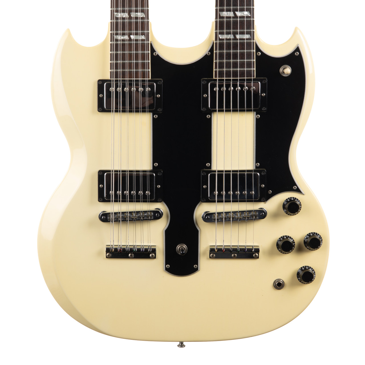 Vintage Gibson EDS-1275 Double Neck Alpine White 1985 - Cream City