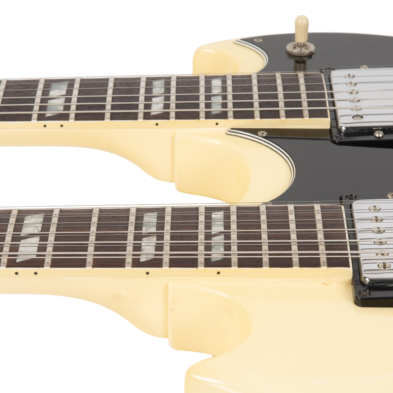 Vintage Gibson EDS-1275 Double Neck Alpine White 1985 - Cream City