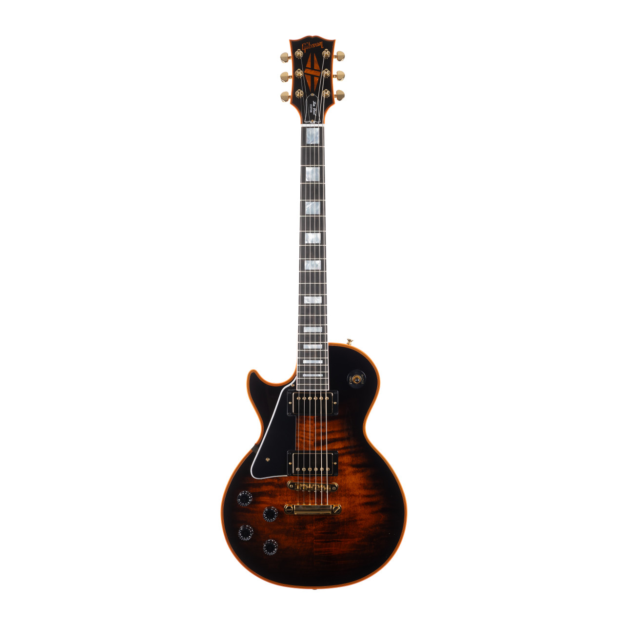 Gibson Custom Les Paul Custom Figured Left Handed - Orange Widow