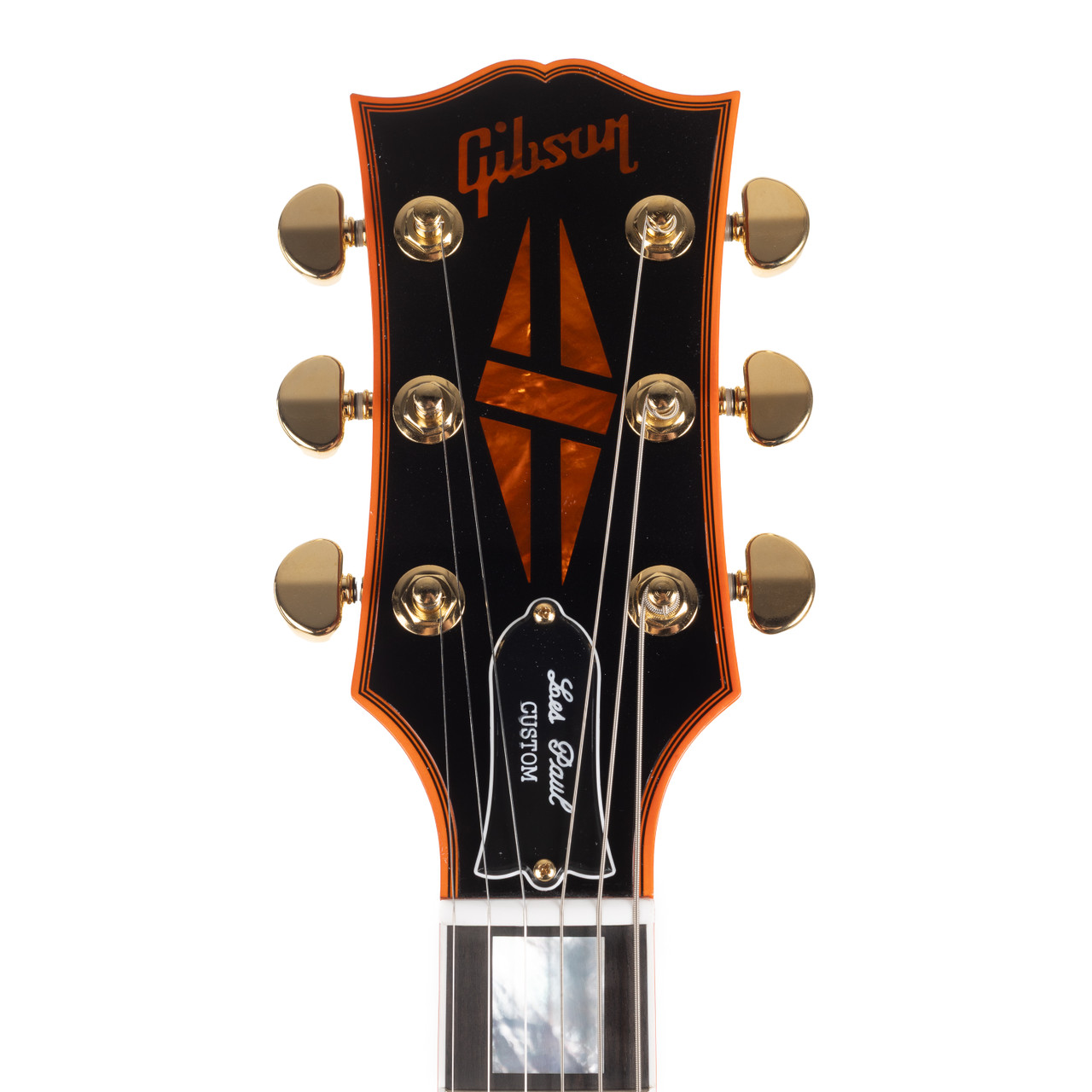 Gibson Custom Les Paul Custom Figured Left Handed - Orange Widow