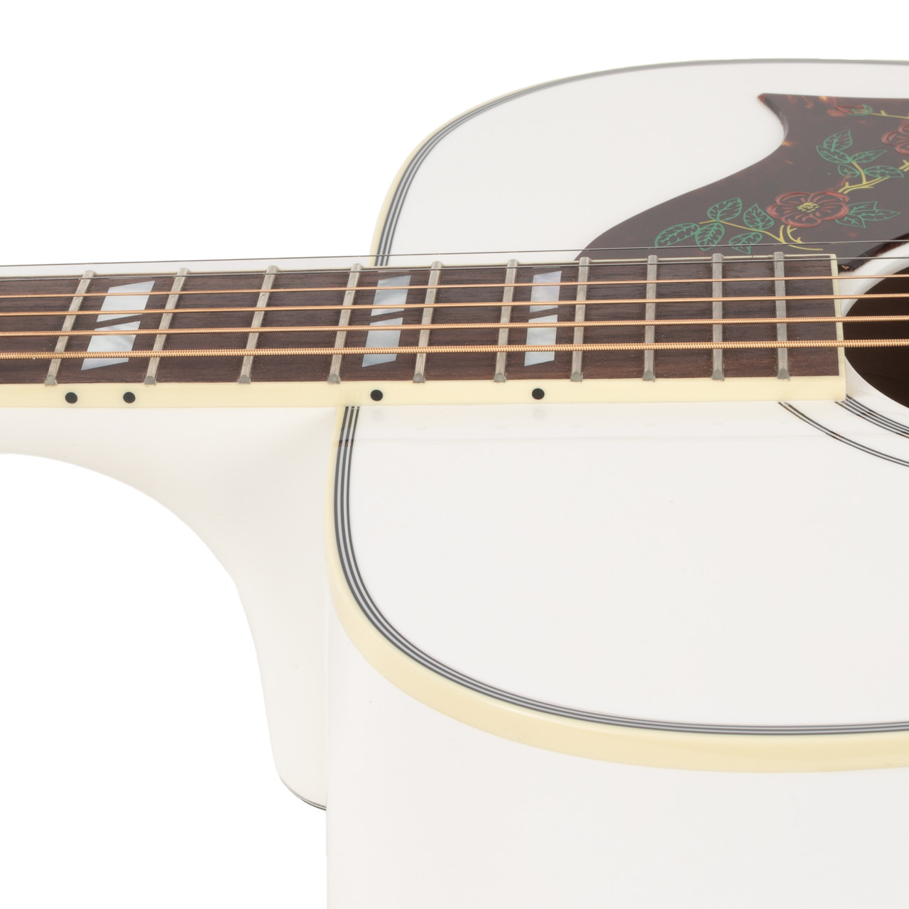 Gibson Custom Dove Acoustic-Electric - Alpine White Gloss | Cream