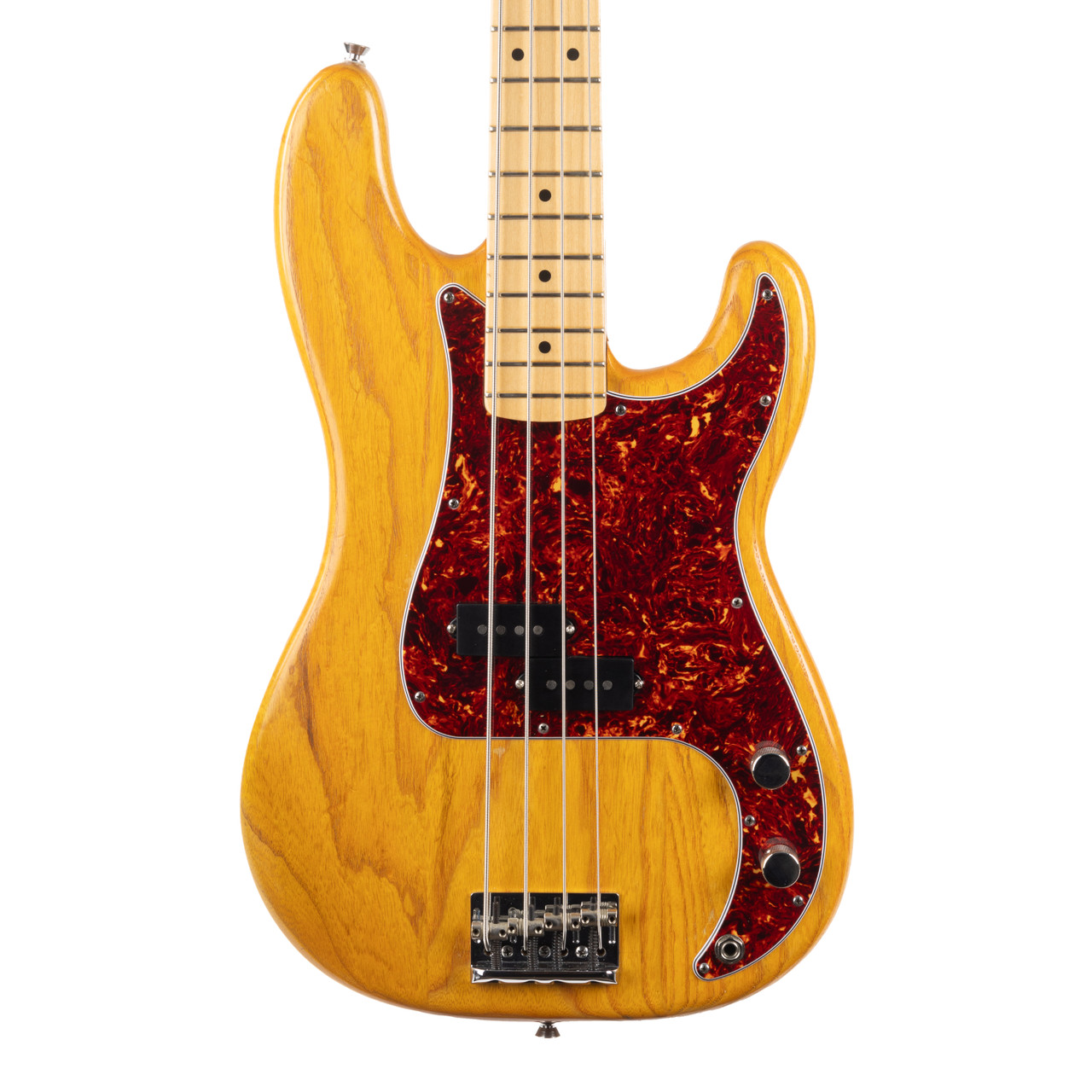 Used Fender FSR American Standard Precision Bass Hand-Stained