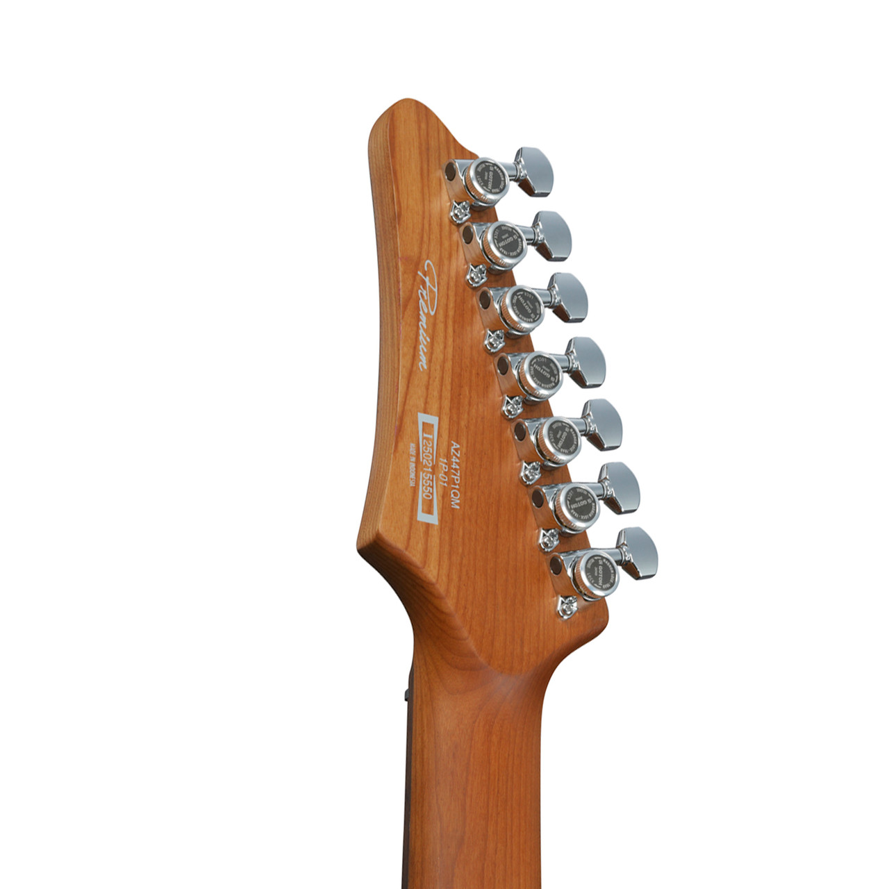Ibanez AZ447P1QM AZ Premium 7 - Cosmic Blue - Cream City Music