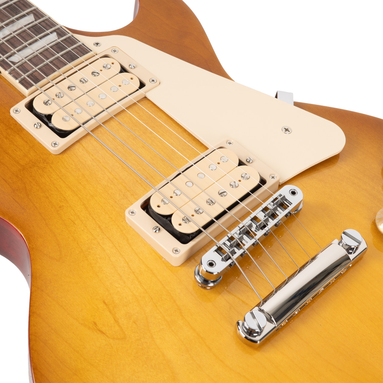 Gibson Les Paul Studio Double Trouble - Dirty Lemon Burst - Cream