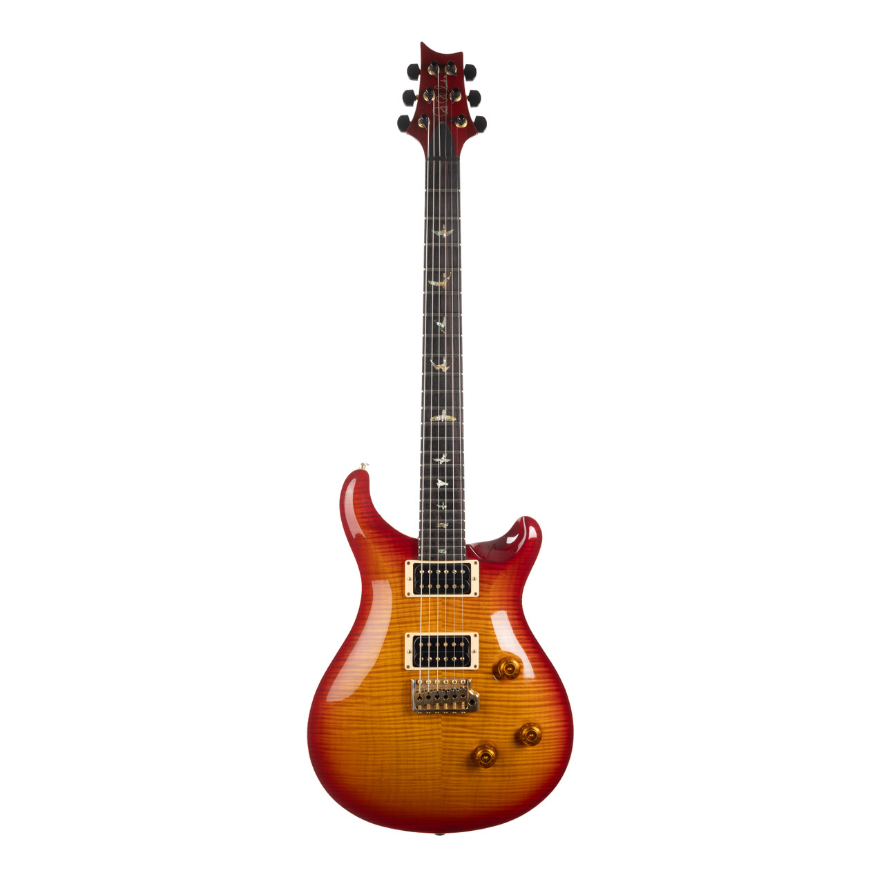 Used PRS Custom 24 Ten Top Cherry Sunburst 2000 - Cream City Music