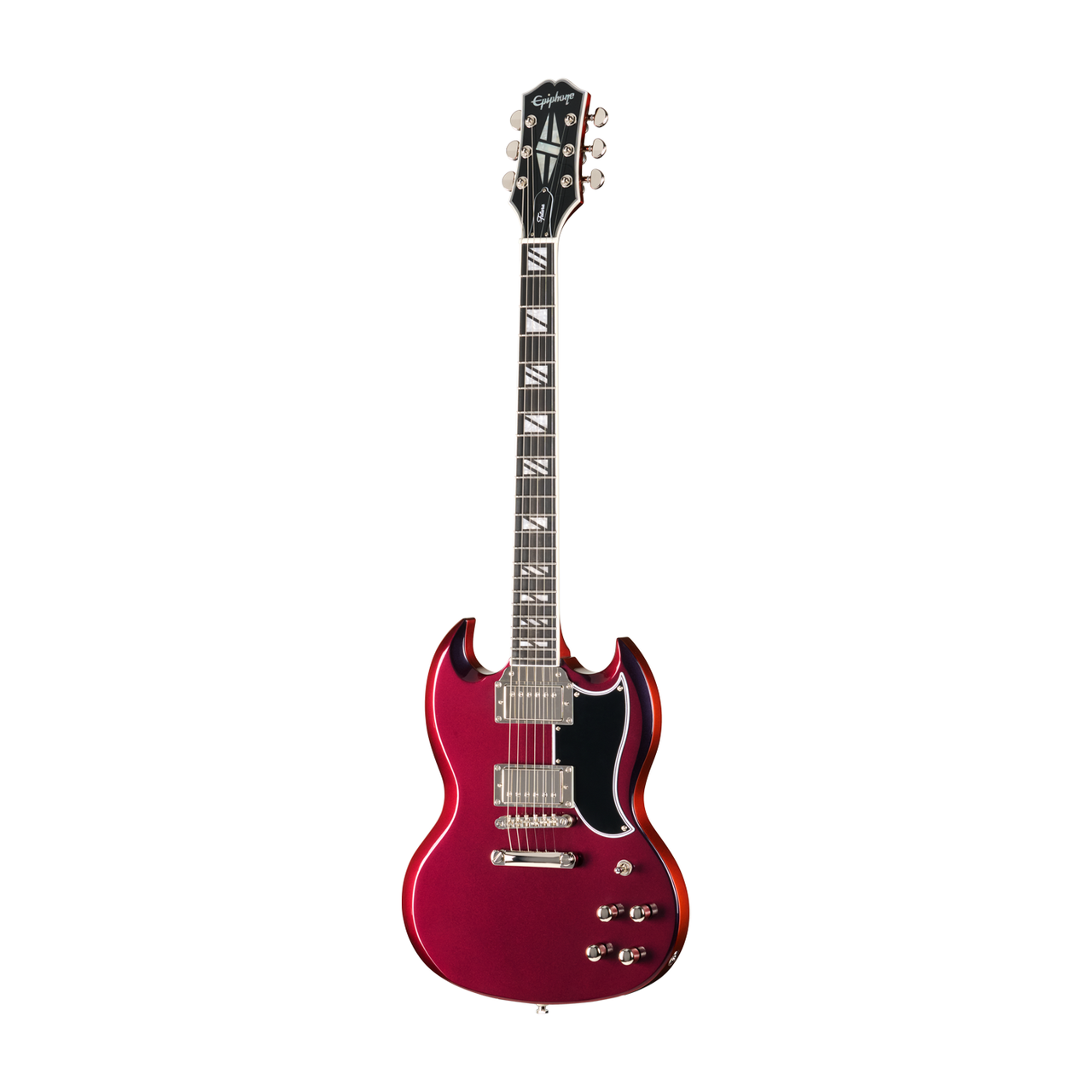 Epiphone SG Custom Limited Edition 3PU 赤 Epiphone Futura SG Custom - Midnight Ember Shift - Cream City Music