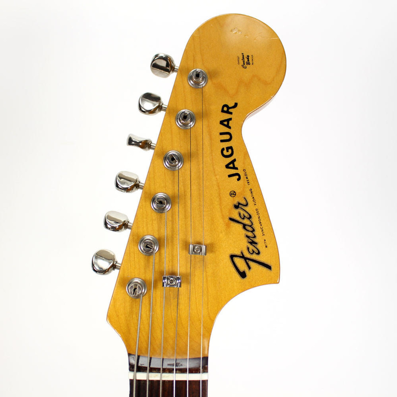 Used Fender MIJ Jaguar Electric Guitar in 3-Tone Sunburst