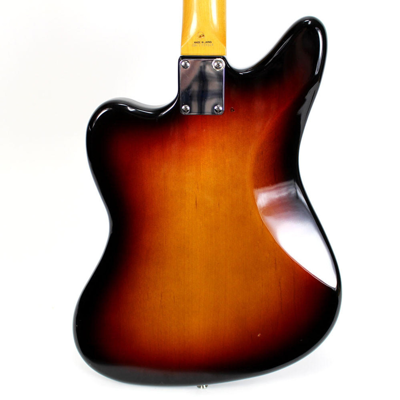 Used Fender MIJ Jaguar Electric Guitar in 3-Tone Sunburst | Cream