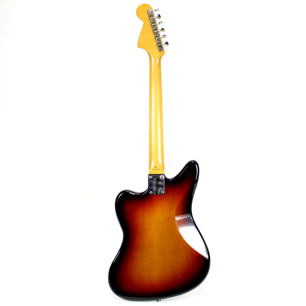Used Fender MIJ Jaguar Electric Guitar in 3-Tone Sunburst | Cream