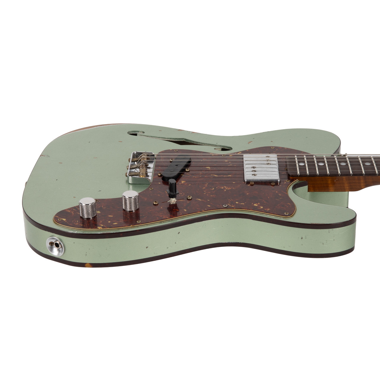 Fender Custom Shop 1972 Telecaster Custom Thinline Relic - Sage
