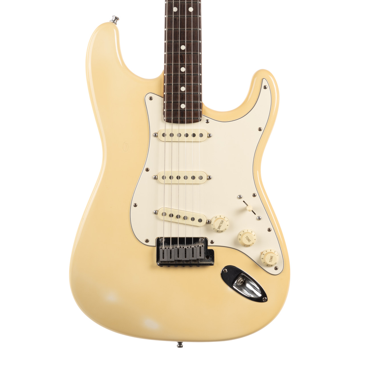 Vintage Fender American Standard Stratocaster Olympic White 1988