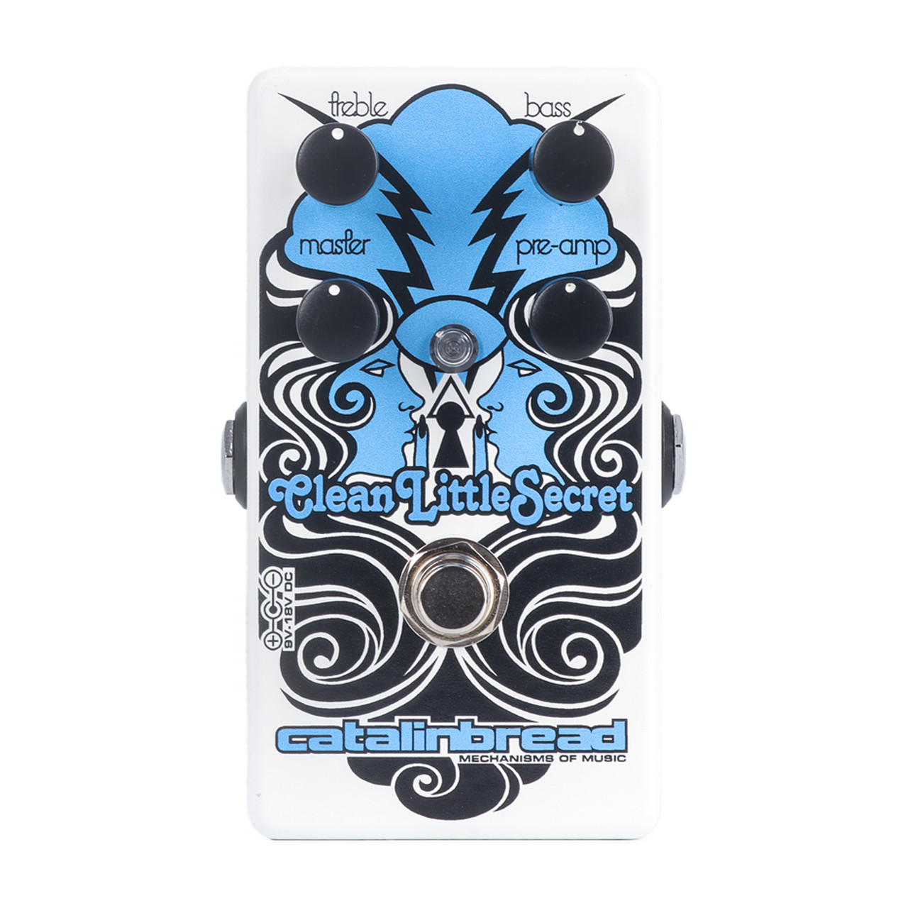 Catalinbread Clean Little Secret Low-Gain Overdrive Pedal - Cream