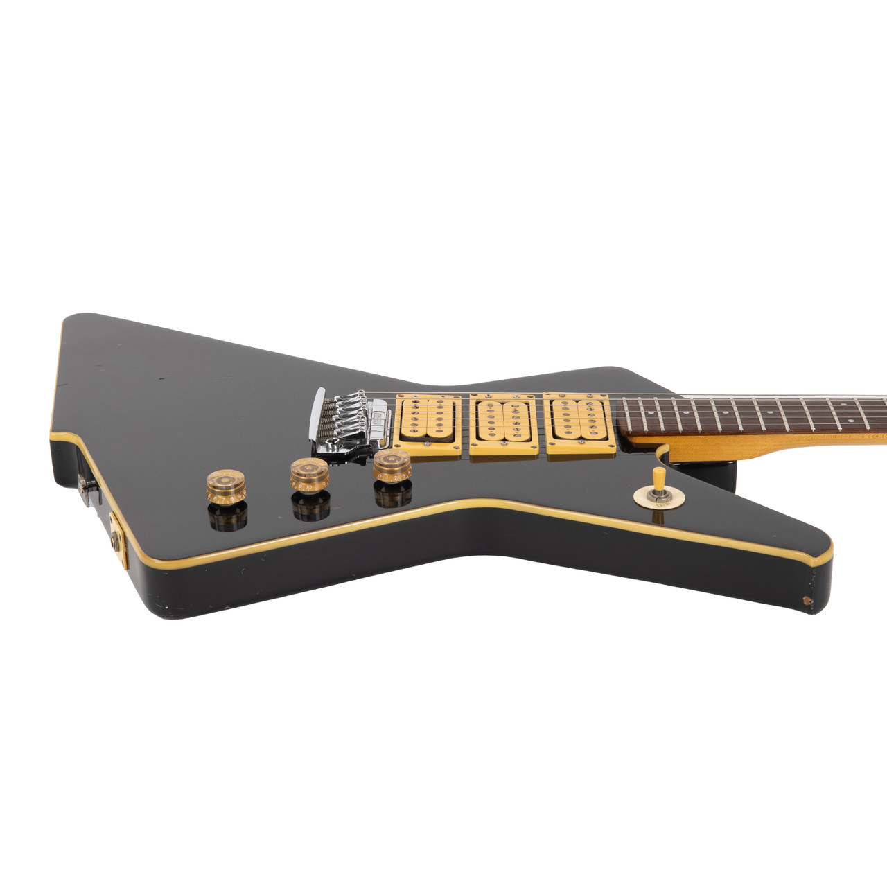 Vintage Ibanez X Series DT-155 Destroyer II Black 1984 - Cream