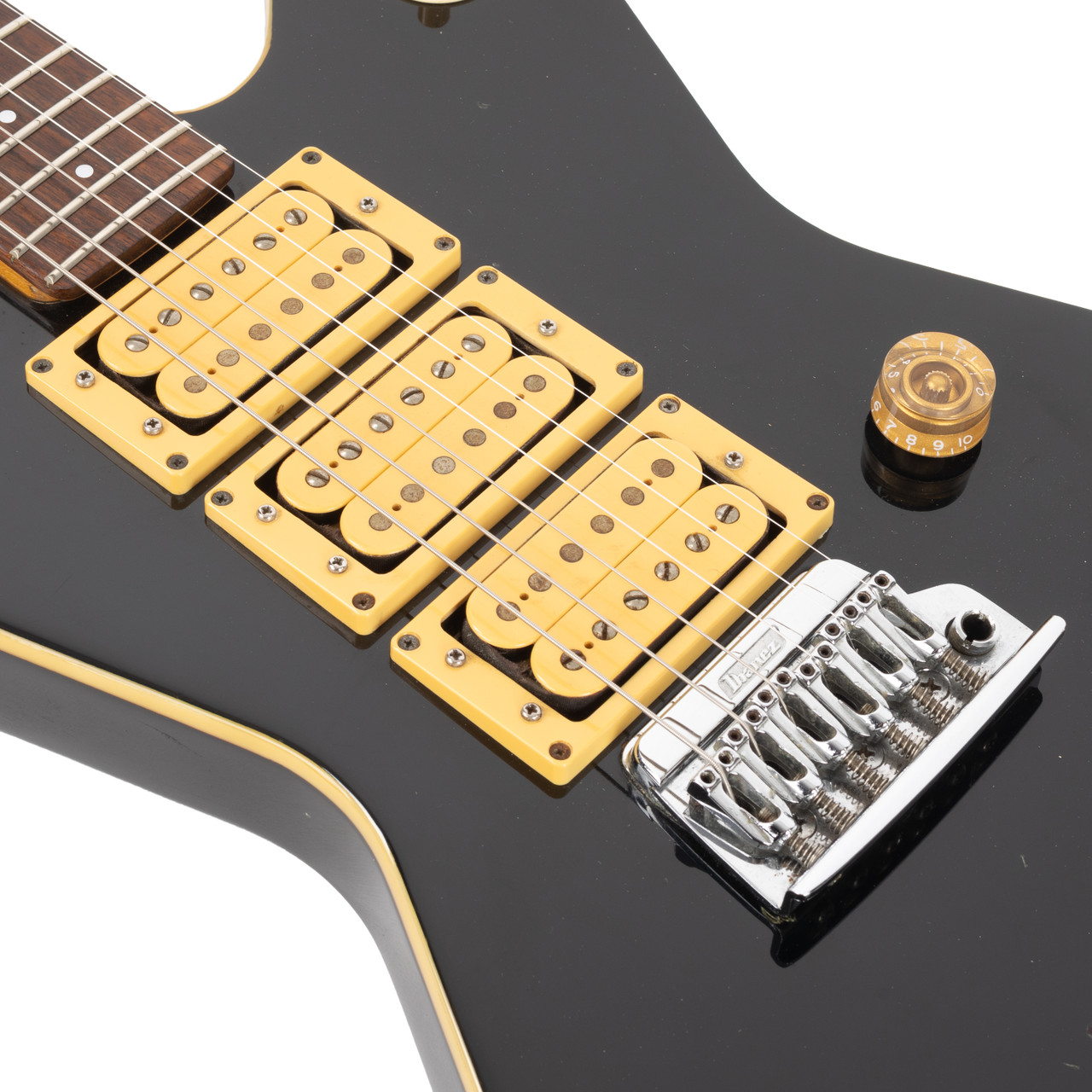 Vintage Ibanez X Series DT-155 Destroyer II Black 1984 - Cream