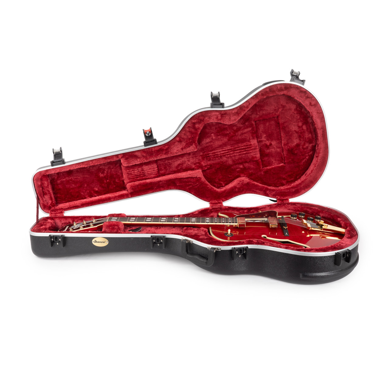 Used Ibanez GB10SEFM George Benson Sapphire Red 2022 - Cream City