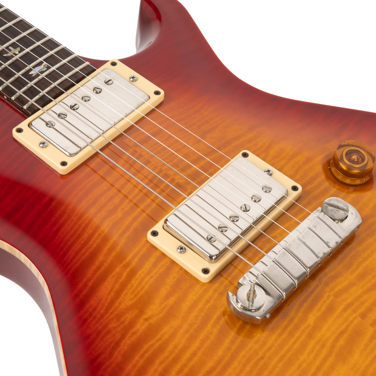 Used PRS Singlecut Ten Top Cherry Sunburst 2001 - Cream City Music